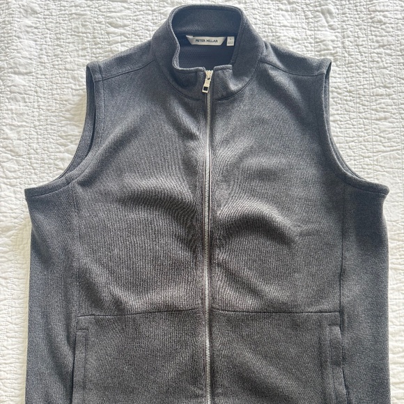 Peter Millar - Lightweight Grey Sweater Vest - Picture 1 of 3